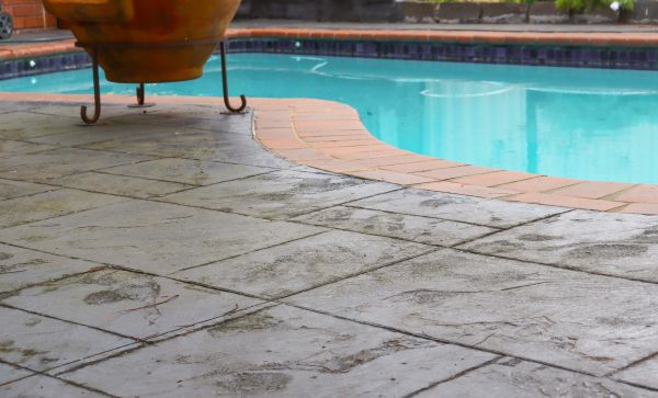 Stamped Concrete Installation in Woodinville