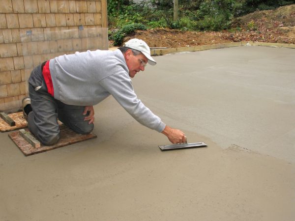 Concrete Slab Finishing in Woodinville