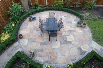 Stamped Patio Installation